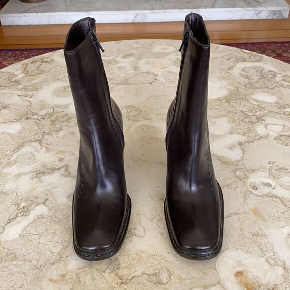 As New! CNC Costume National Leather Boots - Picture 3 of 13